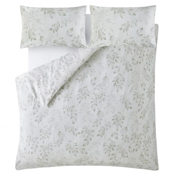 Laura Ashley Lockwood Natural Sage Duvet Cover Set