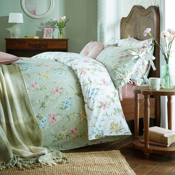 Laura Ashley Poppy Meadow Multi Duvet Cover Set