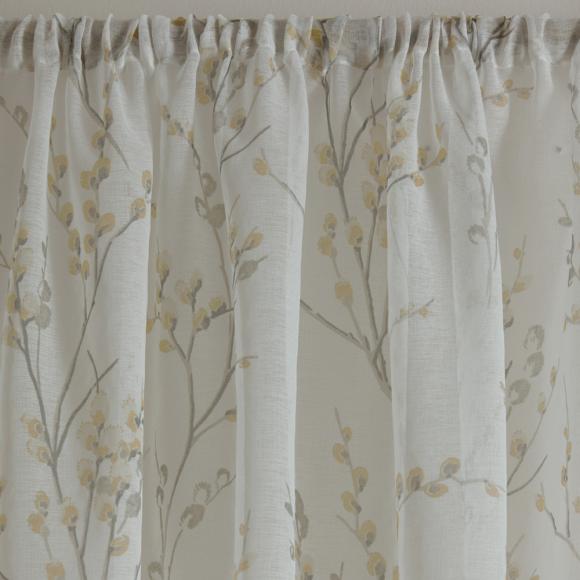 Laura Ashley Pussy Willow Sheer Panel Dove