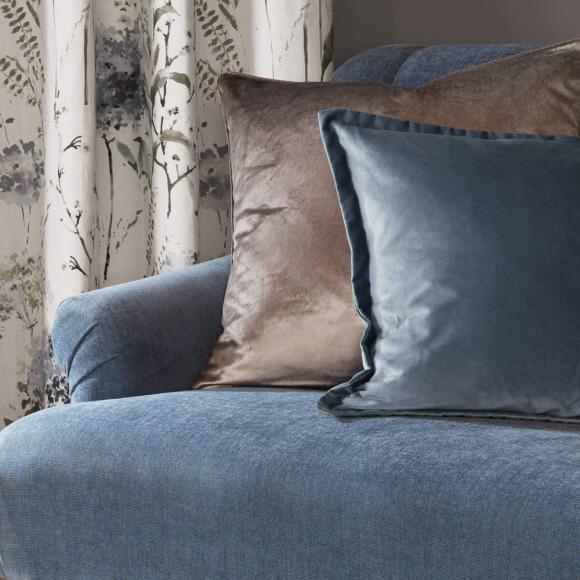 Laura Ashley Hanya Cushion Dark Seaspray Blue