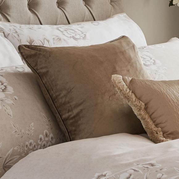 Laura Ashley Nigella Chestnut Cushion