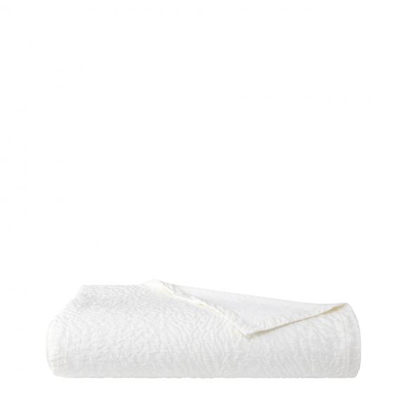 Yves Delorme Souvenir Bed Cover Blanc