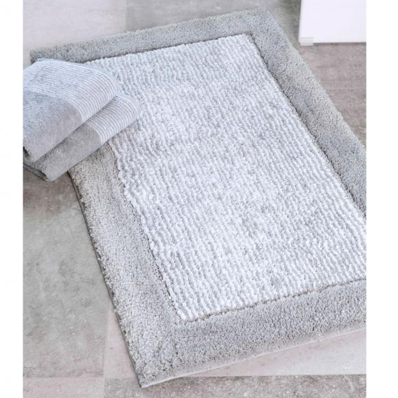 Cawo Two Tone Luxury Bath Mat Sand 33 in Mats and Rugs